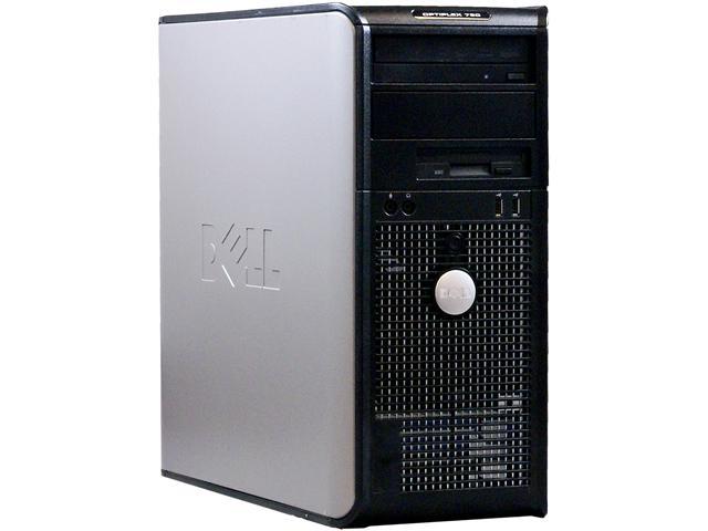 DELL Grade A Desktop PC OptiPlex 760 (NE1-0023) Core 2 Duo 2.66 GHz 4GB 1 TB HDD Intel GMA 4500 Windows 10 Pro