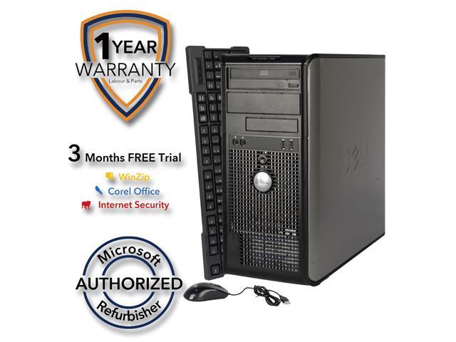 Desktop Computer Core 2 Duo E7600 (3.06 GHz) 4 GB DDR2 1 TB HDD Windows 7 Professional 64-bit