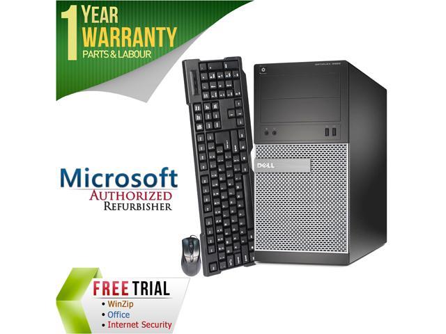 DELL Desktop Computer OptiPlex 3010 Intel Core i5 3450 (3.10 GHz) 16 GB DDR3 1 TB HDD Intel HD Graphics 2500 Windows 10 Pro Multi-Language, English / Spanish