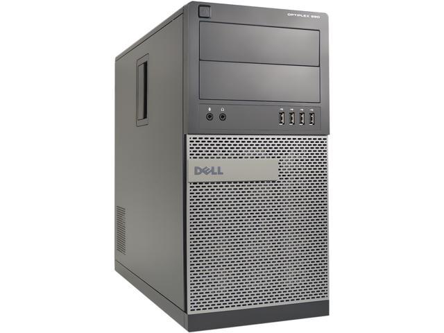 DELL Desktop Computer 990 Intel Core i5 2nd Gen 2400 (3.10 GHz) 8 GB 1 TB HDD Windows 10 Pro 64-Bit