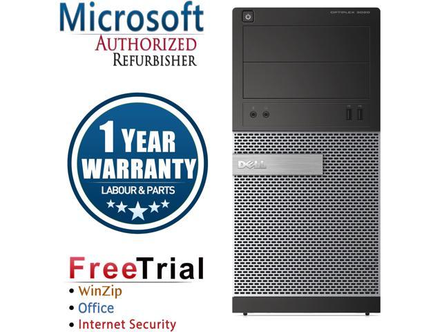 DELL Desktop Computer OptiPlex 390 Intel Core i5 2400 (3.10 GHz) 4 GB DDR3 500 GB HDD Intel HD Graphics 2000 Windows 10 Pro