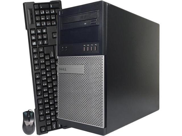 DELL Desktop Computer OptiPlex 9010 Intel Core i7 3rd Gen 3770 (3.40 GHz) 8 GB DDR3 1 TB HDD Intel HD Graphics 4000 Windows 10 Pro 64-Bit Multi-Language, English / Spanish