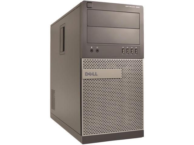 DELL Desktop Computer 990 Intel Core i5 2nd Gen 2400 (3.10 GHz) 16 GB 2 TB HDD Windows 10 Pro 64-Bit