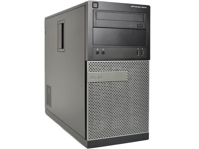 DELL Desktop Computer 3010 Intel Core i5 3rd Gen 3470 (3.20 GHz) 8 GB 2 TB HDD Windows 10 Pro 64-Bit