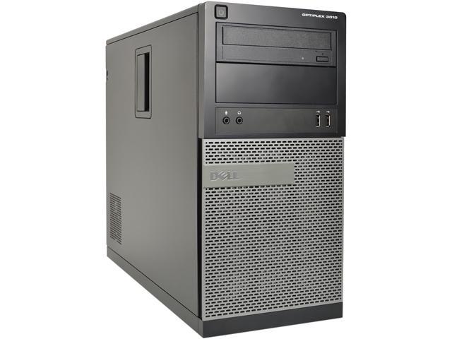 DELL Desktop Computer 3010 Intel Core i5 3rd Gen 3470 (3.20 GHz) 8 GB 500 GB HDD Windows 10 Pro 64-Bit