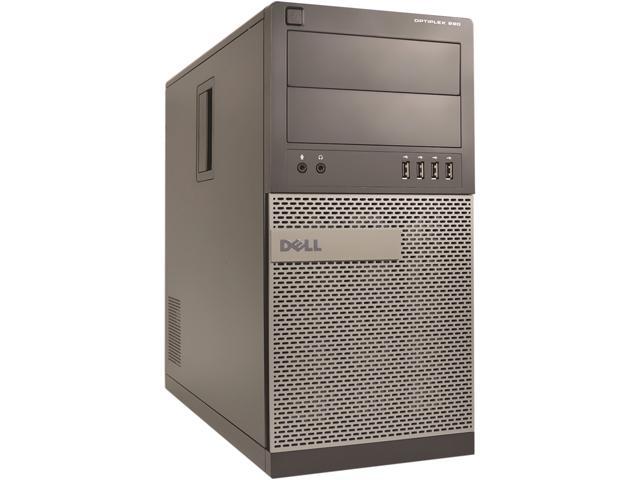 DELL Desktop Computer 990-T Intel Core i7 2nd Gen 2600 (3.40 GHz) 8 GB DDR3 500 GB HDD Windows 10 Pro
