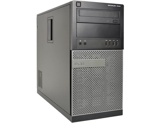 DELL Desktop Computer 7010 Intel Core i5 3rd Gen 3470 (3.20 GHz) 8 GB 2 TB HDD Windows 10 Pro 64-Bit