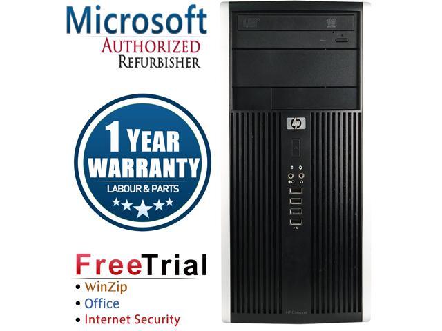 Refurbished HP 8200 Elite Tower Intel Core i5 2400 3.10 GHz / 16 GB DDR3 / 120 GB SSD + 2 TB HDD / DVD / Windows 10 Pro 64-bit