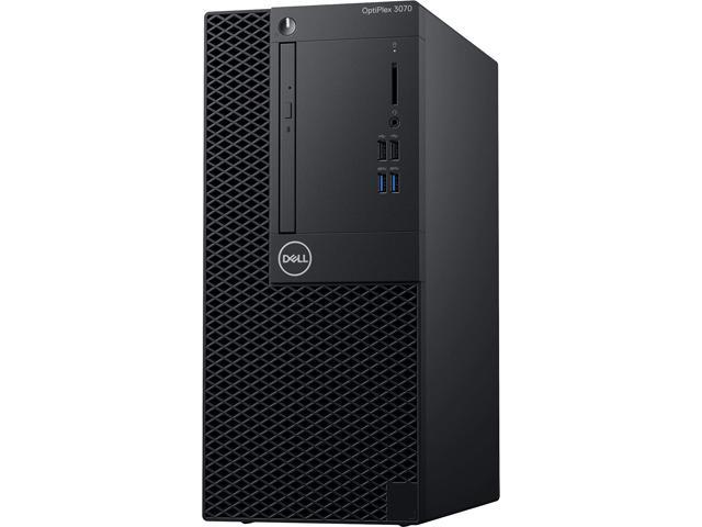 DELL Desktop Computer 3070-T Intel Core i5 9th Gen 9500 (3.00 GHz) 8 GB DDR4 240 GB SSD Windows 10 Pro 64-bit