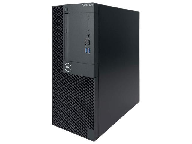 DELL Desktop Computer 3070-T Intel Core i5 9th Gen 9500 (3.00 GHz) 16 GB DDR4 240 GB SSD Windows 10 Pro 64-bit