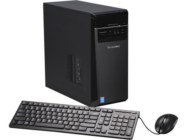 Lenovo Desktop Computer H50-50 (90B700FNUS) Intel Core i3 4160 (3.60 GHz) 8 GB DDR3 1 TB HDD Intel HD Graphics 4400 Windows 10 Home 64-Bit