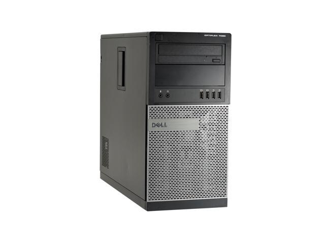 DELL Desktop Computer 7020-T Intel Core i7 4770 (3.4GHz) 16 GB 480 GB SSD Windows 10 Pro
