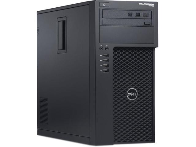 Dell Precision T1700 Workstation, Quad-Core i7 4770 upto 3.9GHz, 16GB RAM, 512GB SSD + 500GB HDD, Intel HD Graphics 4K 3-Monitor Support(2xDP, 1xVGA), WIFI, BT 4, DVDRW, USB 3, Win 7 Pro, Desktop