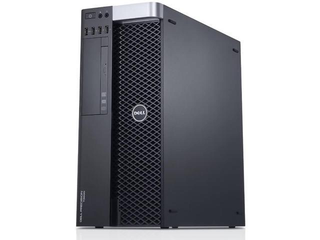 Dell Precision T3600 Workstation E5-1620 Quad Core 3.6Ghz 8GB 256GB SSD Dual DVI