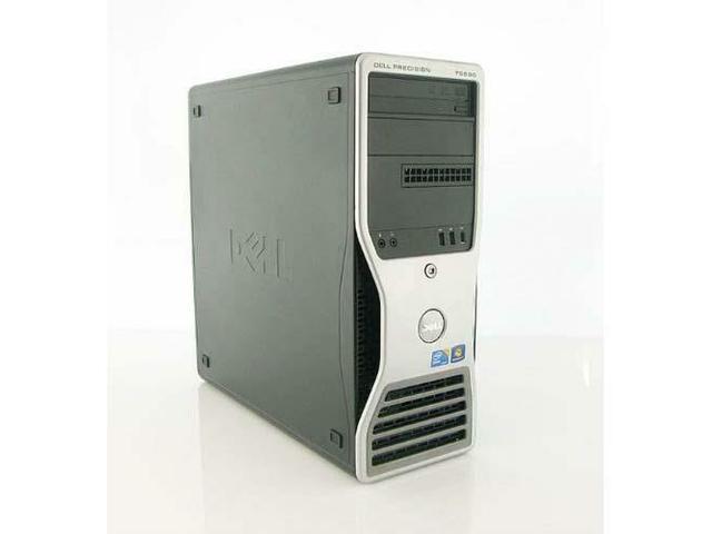 Dell Precision T5500 Workstation 1x Quad Core Intel Xeon X5570 2.93GHz 4GB DDR3 NEW Western Digital 1TB HDD Nvidia Quadro FX580 DVD-RW Windows 7 Professional
