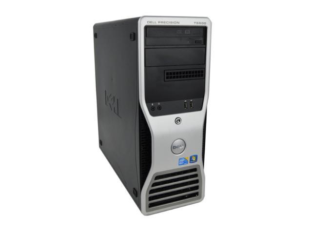 Dell Precision T5500 Workstation X5570 Quad Core 2.93Ghz 8GB 500GB 2TB Dual DVI