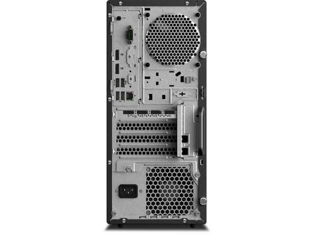 Lenovo ThinkStation P330 Gen 2 Tower Workstation 16GB 512GB SSD Win10, Black