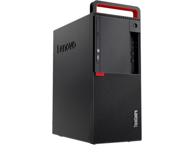 Lenovo ThinkCentre M910 Tower 16GB 512GB SSD Intel Core i5-7600 Win10, Black