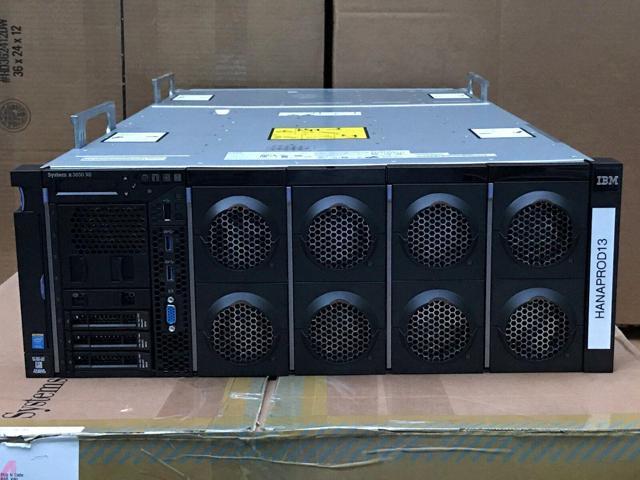 Lenovo x3850 X6 Server 4x Xeon E7-8870V4 256GB DDR4 RAM 2x 300GB 4x 900W Rails