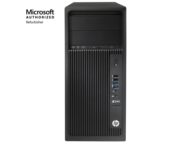 HP Workstation Z240 Tower, Intel Core i7, 16GB RAM, 512GB SSD, Win10 Pro!