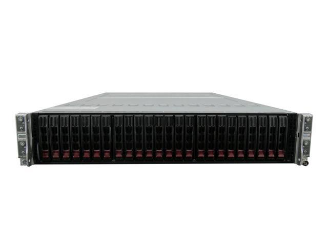 Supermicro 2029TP-HTR 4-Node 24 Bay SFF 2U Server 2x Silver 4116 2.1GHz 12C 256GB 2x 1TB SATA HDD