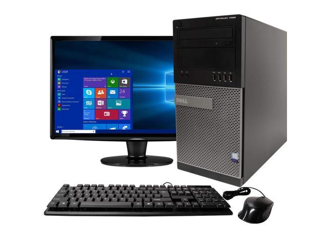 Dell Optiplex 7020 Tower Computer PC, 3.20 GHz Intel i5 Quad Core Gen 4, 16GB DDR3 RAM, 2TB Hard Disk Drive (HDD) SATA Hard Drive, Windows 10 Professional 64bit
