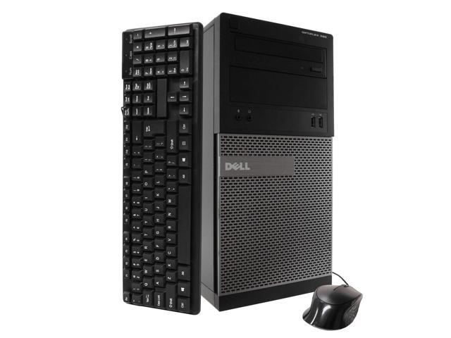 Dell Dell 390 Tower Computer PC, 3.20 GHz Intel i5 Quad Core Gen 2, 8GB DDR3 RAM, 500GB SATA Hard Drive, Windows 10 Home 64 bit
