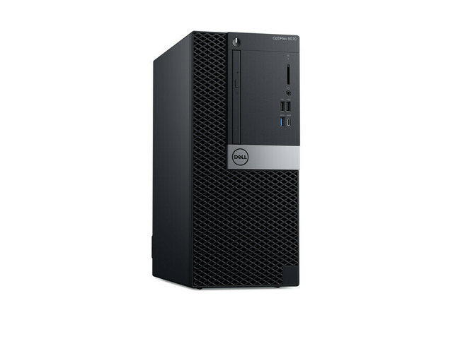 Dell Optiplex 5070 Tower Intel Core i7-9700 3.00GHz 16GB RAM 256GB SSD Windows 10 Pro