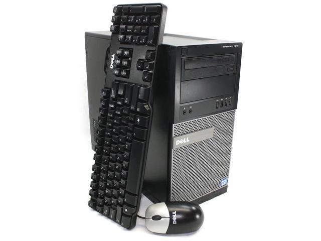 Dell Optiplex 7010 Tower Business Desktop Computer PC - Intel Core i5 3rd Gen i5-3470, 16 GB DDR3 RAM, 256 GB SSD, Windows 10 Pro