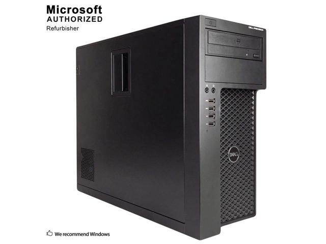 Dell Precision T1650 Workstation ,  Intel Xeon Quad core E3-1225 V2 3.20 GHz,  64GB NEW 1TB SSD + 2TB HDD ,  Windows 10 Pro New Keyboard, Mouse,Power cord,WiFi