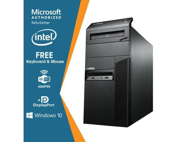 Lenovo ThinkCentre M92p Tower Computer Intel Core i5 3rd gen 3470 (upto 3.60 GHz) 16GB 1TB HDD DVD WiFi + Bluetooth 4.0, USB 3.0 Windows 10 Home 64 bit