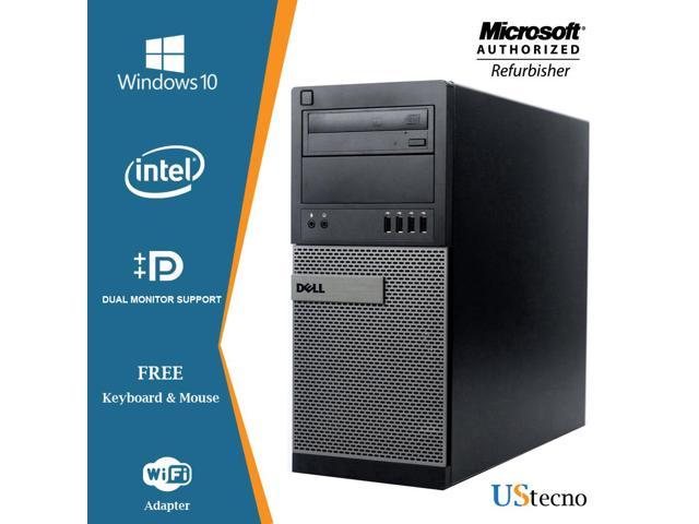Dell Optiplex 9020 Tower Desktop Computer Intel Core i5 4570 16GB New 256GB SSD DVD Windows 10 Home New Free Keyboard, Mouse,Power cord,WiFi Adapter