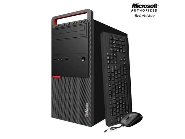 Lenovo Thinkcentre M900 Tower Computer Intel Core i5 6th Gen 6500 8GB NEW 128GB SSD Windows 10 Home New Keyboard, Mouse,Power cord,WiFi Adapter