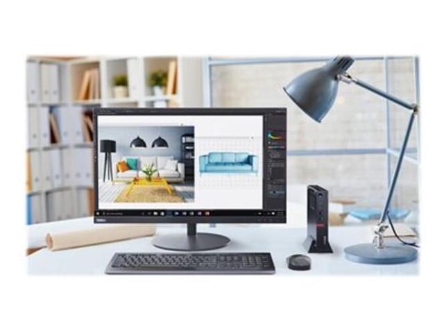 Lenovo ThinkStation P330 - tiny - Core i7 9700T 2 GHz - 16 GB - 256 GB - Canadian French