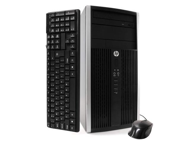 HP Compaq 6300 Tower Computer PC, 3.20 GHz Intel i5 Quad Core, 8GB DDR3 RAM, 500GB SATA Hard Drive, Windows 10 Professional 64 bit