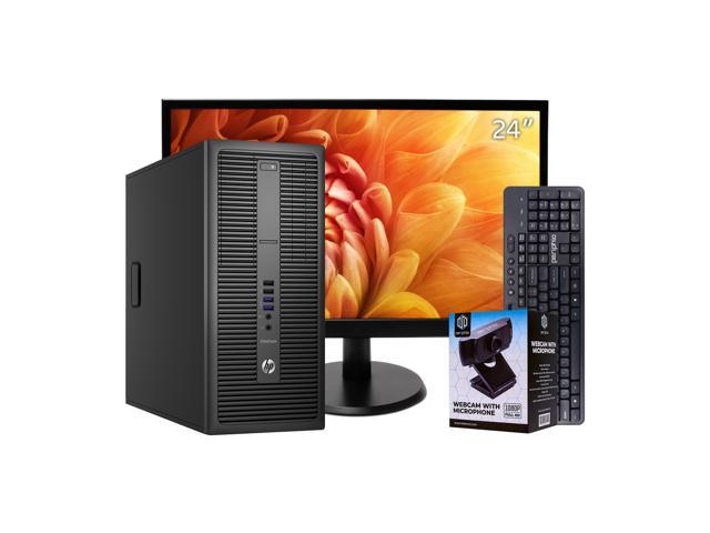 HP EliteDesk 800G2 Tower Computer PC, 3.20 GHz Intel i5 Quad Core Gen 6, 8GB DDR4 RAM, 500GB Solid State Drive Hard Drive, Windows 10 Professional 64bit