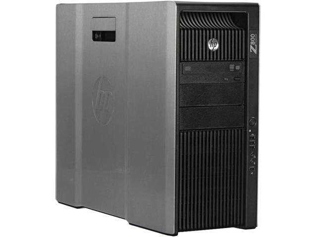 HP Z800 Workstation ,  Intel Xeon Quad core E5620 2.4GHz,  64GB NEW 256GB SSD Windows 10 Pro New Keyboard, Mouse,Power cord,WiFi , DVD
