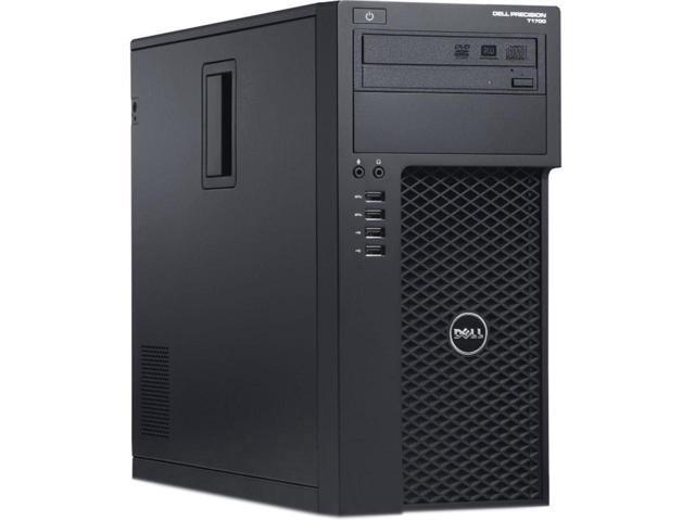 Dell Precision T1700 Workstation ,  Intel Xeon Quad core E3-1225 V3 3.20 GHz,  64GB NEW 512GB SSD + 2TB HDD ,  Windows 10 Pro New Keyboard, Mouse,Power cord,WiFi