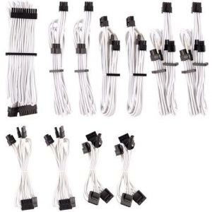 Corsair CP-8920224 Premium Individually Sleeved PSU Cables Pro Kit Type 4 Gen 4 – White