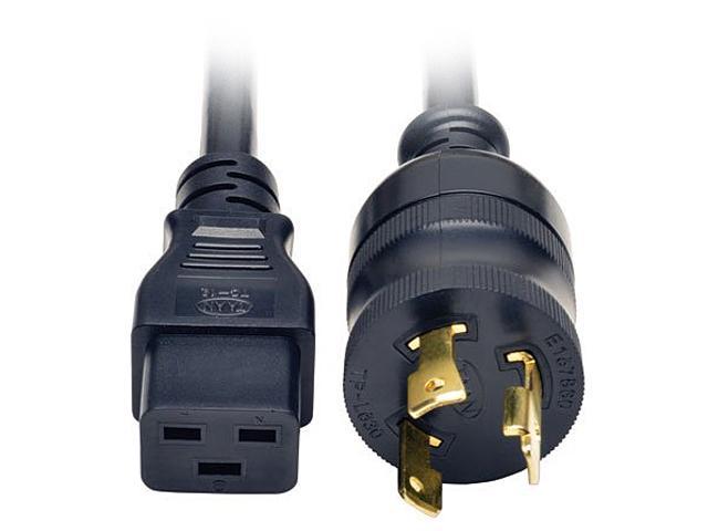 Tripp Lite Model P040-012-P30 12 ft. Heavy-Duty Power Cord, 20A, 12AWG (IEC-320-C19 to NEMA L6-30P)