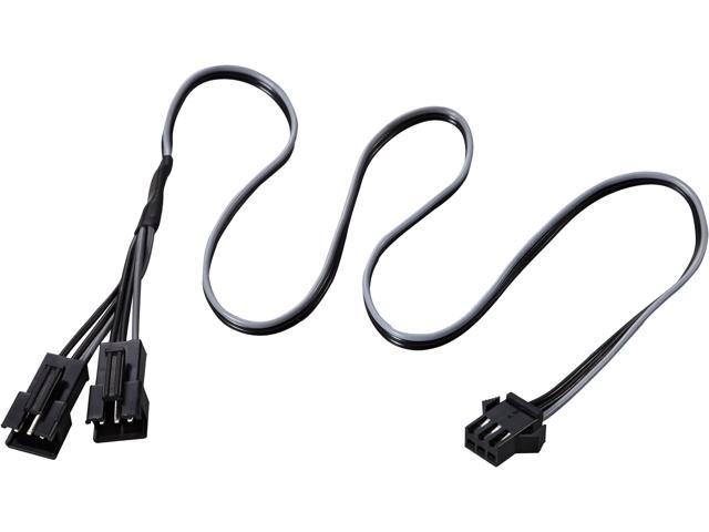 Phanteks PH-CB-DRGB3P 3Pin Digital RGB LED Extension Y-Splitter Extension Cable