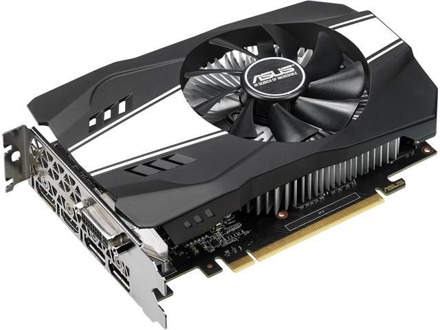 ASUS GeForce GTX 1060 3GB Phoenix Fan Edition VR Ready HDMI DP DVI Graphics Card (PH-GTX1060-3G)