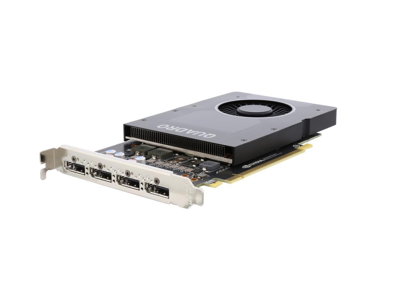 PNY Quadro P2000 VCQP2000-PB 5GB 160-bit GDDR5 PCI Express 3.0 x16 Video Cards - Workstation