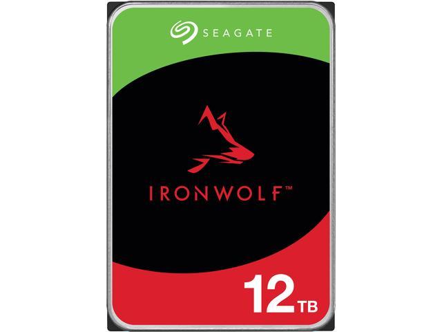 Seagate IronWolf 12TB NAS Hard Drive 7200 RPM 256MB Cache SATA 6.0Gb/s CMR 3.5" Internal HDD for RAID Network Attached Storage ST12000VN0008 - OEM