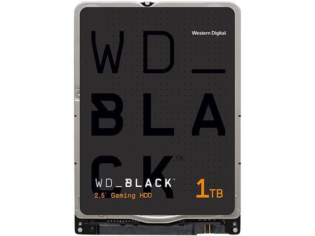 WD Black 1TB Hard Drive - 7200 RPM SATA 6Gb/s 64MB Cache 2.5 Inch - WD10SPSX