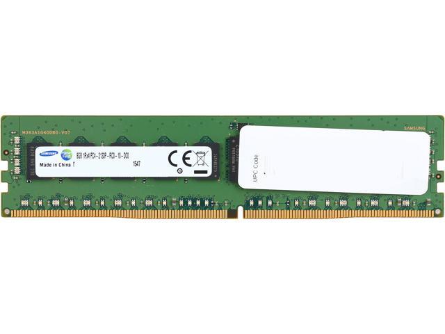 SAMSUNG 8GB 288-Pin DDR4 SDRAM ECC Registered DDR4 2133 (PC4 17000) Server Memory Model M393A1G40DB0-CPB