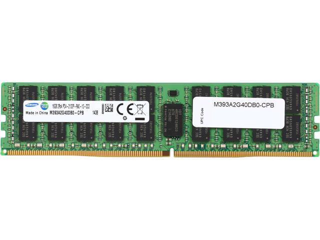SAMSUNG 16GB 288-Pin DDR4 SDRAM ECC Registered DDR4 2133 (PC4 17000) Server Memory Model M393A2G40DB0-CPB