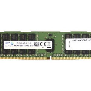 SAMSUNG 32GB 288-Pin DDR4 SDRAM Registered DDR4 2400 (PC4 19200) Memory (Server Memory) Model M393A4K40BB1-CRC