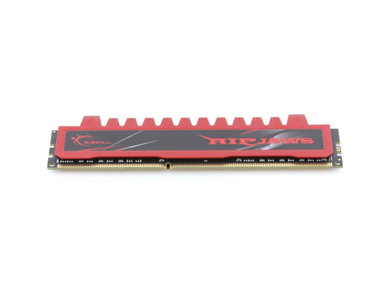 G.SKILL Ripjaws Series 8GB (2 x 4GB) 240-Pin PC RAM DDR3 1600 (PC3 12800) Desktop Memory Model F3-12800CL9D-8GBRL