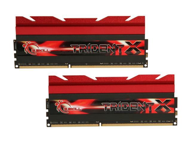 G.SKILL TridentX Series 8GB (2 x 4GB) DDR3 2400 (PC3 19200) Desktop Memory Model F3-2400C10D-8GTX